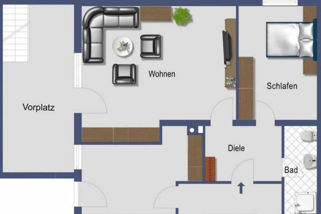 Ferienwohnung Zwischen Weinheim Und Hemsbach Buitenkant foto